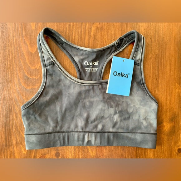 Oalka Other - Tie Dye Medium Support Compression Sports Bra